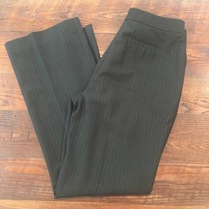 Calvin Klein Pinstripe Black Trousers